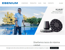 Tablet Screenshot of esenium.com